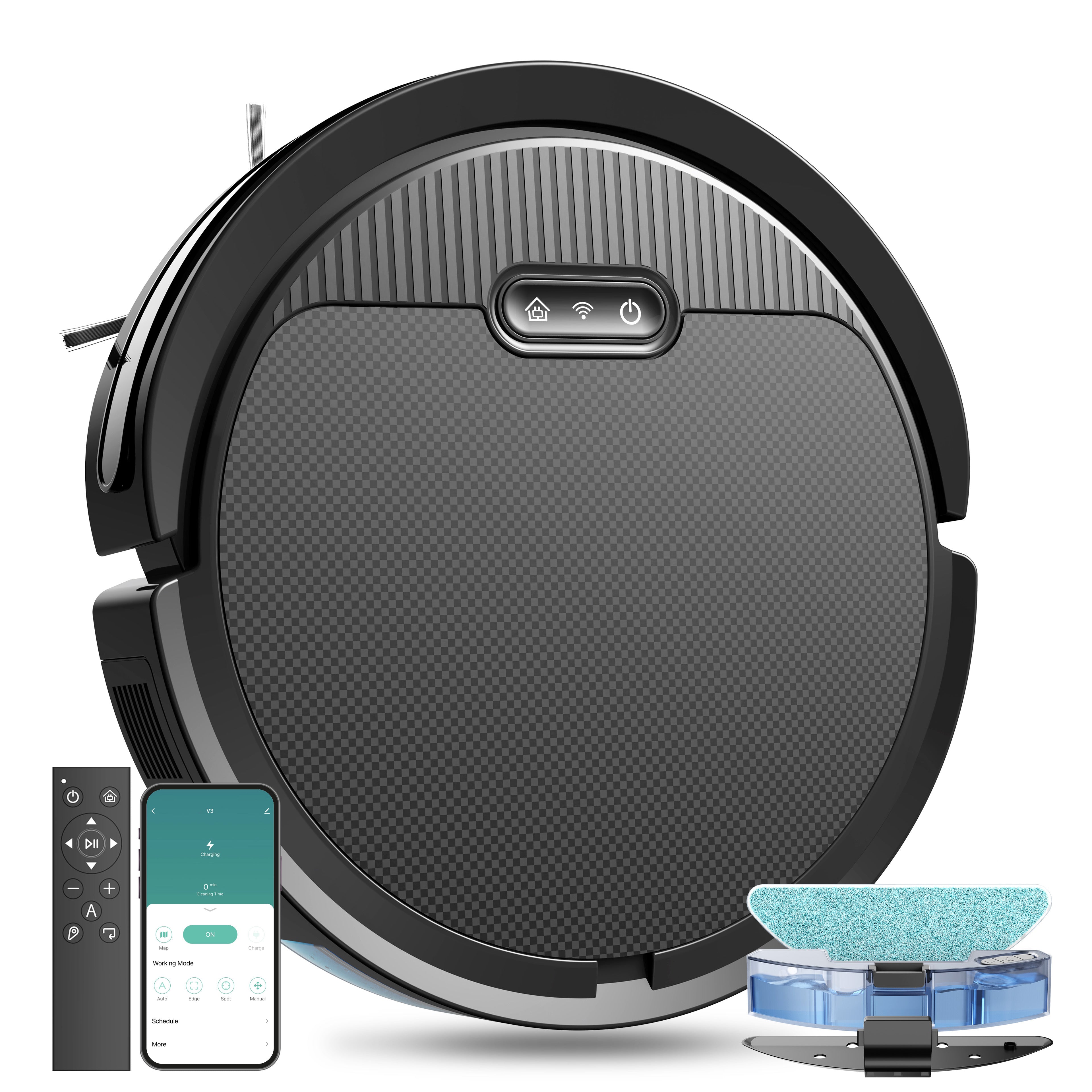 Robot Vacuum And Mop, 3 In 1 Combo Cleaner
