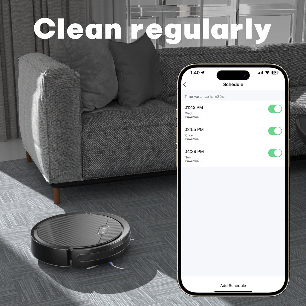 Robot Vacuum And Mop, 3 In 1 Combo Cleaner